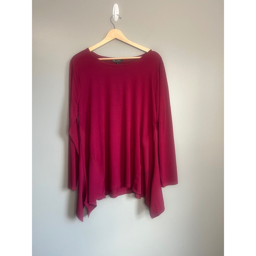 Diane Gilman long sleeve tunic casual whimsical size large
